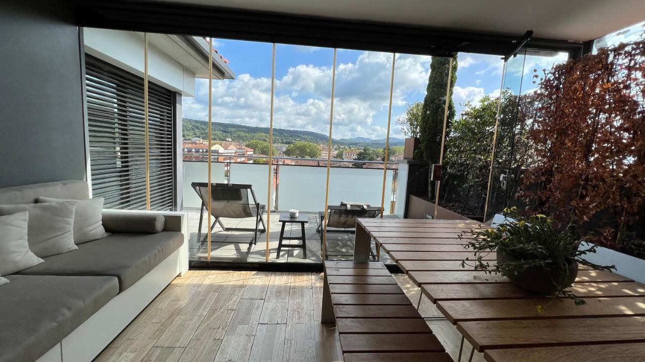 Atico De Diseno Con Terraza En El Centro De Olot Lejlighed Eksteriør billede